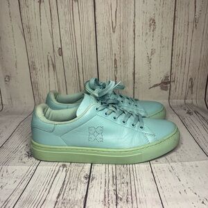 GFore Street Disruptor Sneaker Shoes Women’s Size 9 Fern Blue Leather